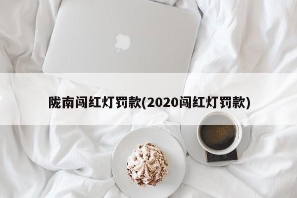 陇南闯红灯罚款(2020闯红灯罚款)